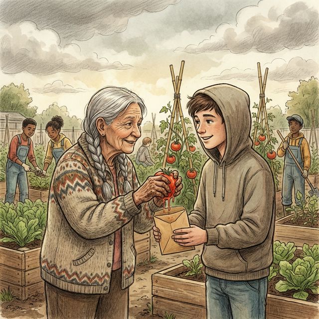 Seattle seniors and teens connect through gardening program